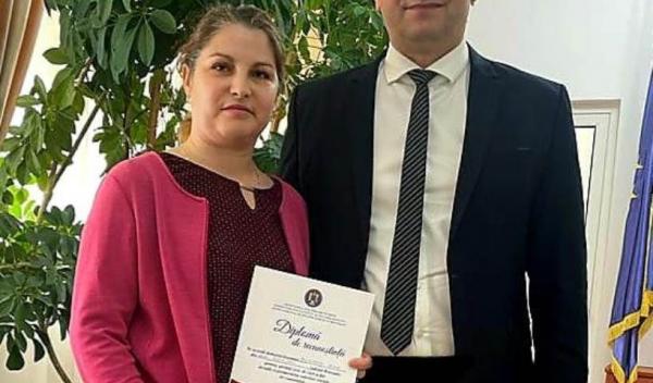 Botezatu Anca Diploma de recunostinta