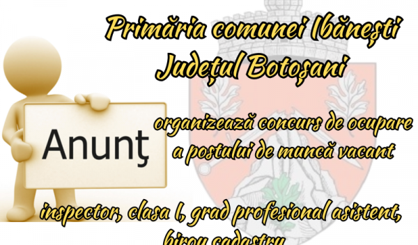 Primăria comunei Ibănești Județuul Botoșani