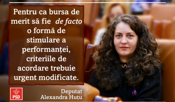Hutu Alexandra Mesaj Burse de merit