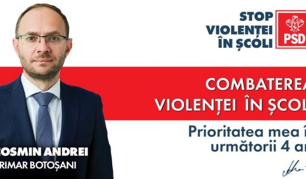 Cosmin Andrei Stop violentei in scoli