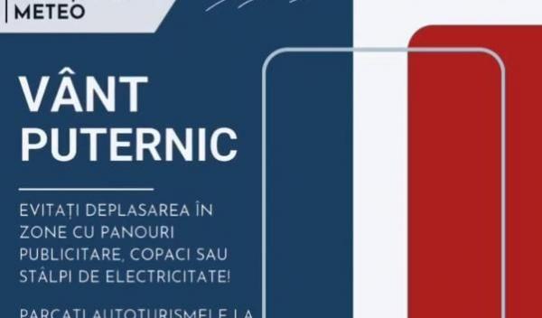 atentionare vant