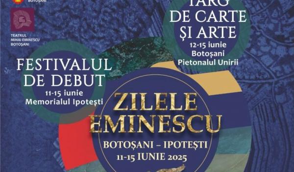 afis Zilele Eminescu 2025