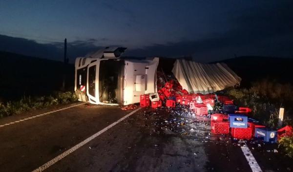 Tir cu bere rasturnat_001