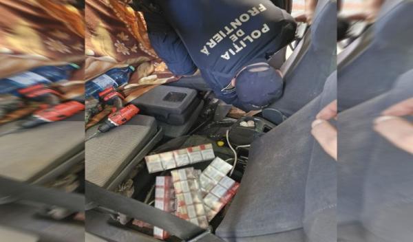 Bunuri de contrabandă ascunse în podeaua unui autoturism2