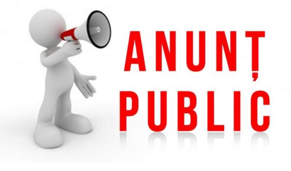 Anunt public