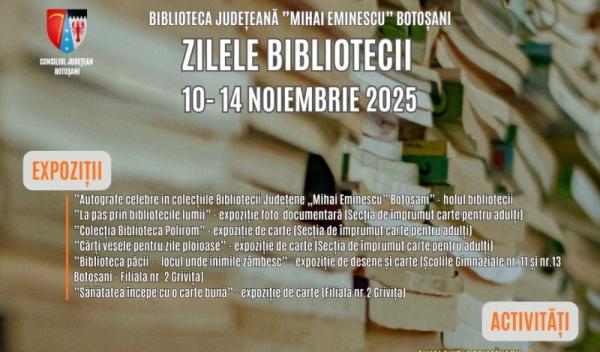 Zilele Bibliotecii 2025