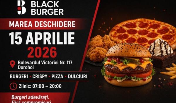 Black Burger Dorohoi