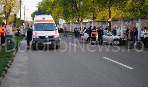 Accident pe strada 1 Decembrie din Dorohoi_07