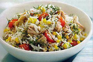 Salata de ton cu porumb 