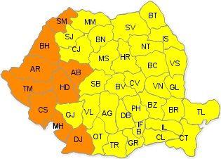 harta avertizare