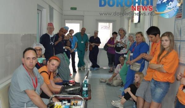 Medici americani la Dorohoi