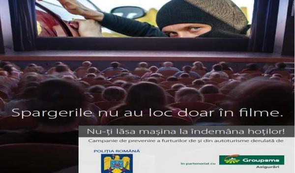 Campania  NU-TI LASA MASINA LA INDEMANA HOTILOR