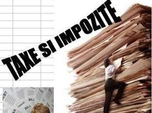 taxe si impozite