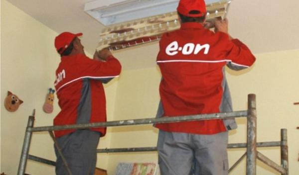 E.ON Lucrari montaj corpuri iluminat1