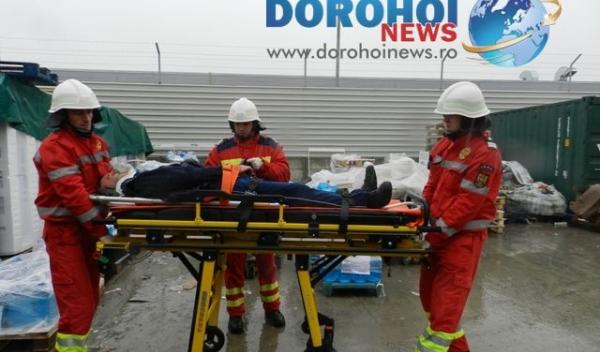 Simulari de situatii de urgenta în Botosani, Stefanesti si Trusesti