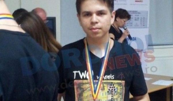 Medalie de argint obținută de un elev dorohoian la faza națională a OTI