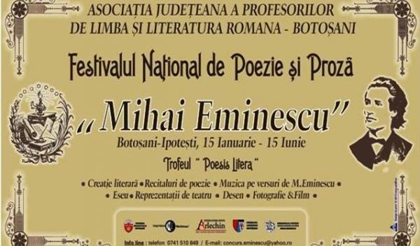 Mihai Eminescu - Festivalul National de Poezie si Proza