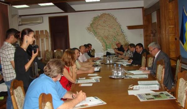 Prefectura Botosani, intalnire