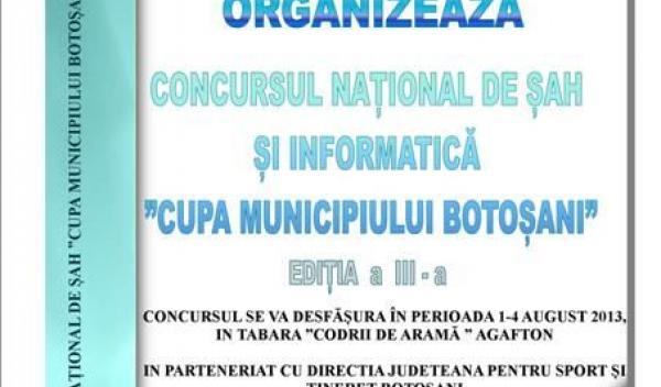 AFIS Cupa Municipiului Botosani 2013