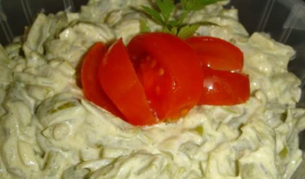Salată de fasole verde cu maioneză