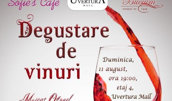 Degustari vinuri Uvertura Mall