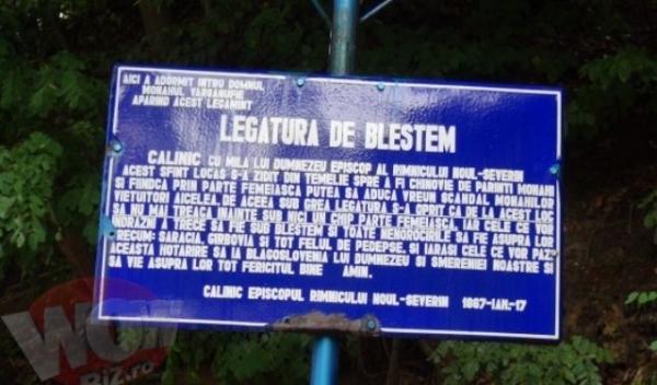 blestem manastire