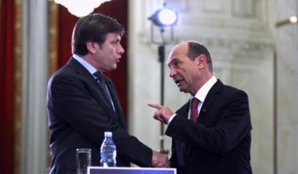 Crin Antonescu Traian Băsescu