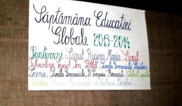 Atitudine şi comportament pentru dezvoltare durabilă, activitate de parteneriat în cadrul „Săptămâni