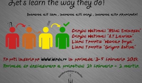 proiect Let’s learn the way they do