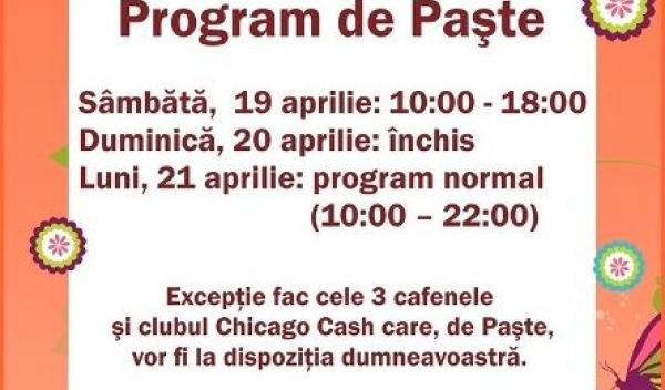 Program de Paste