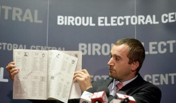 buletin de vot europarlamentare 25 mai