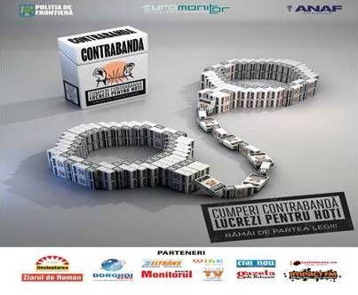 Campanie contrabanda cu tigarete