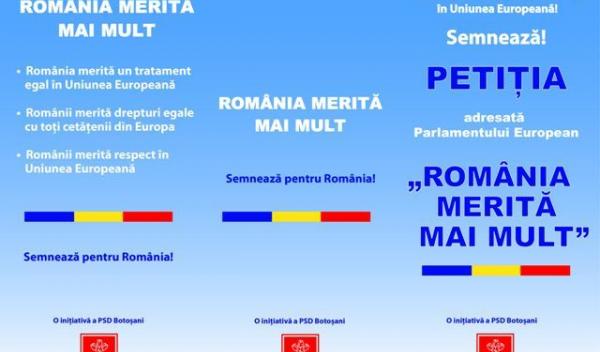 petitie_Romania merita mai mult