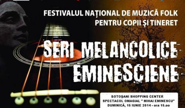SERI MELANCOLICE EMINESCIENE - Spectacol Promovare, 15 iunie 2014