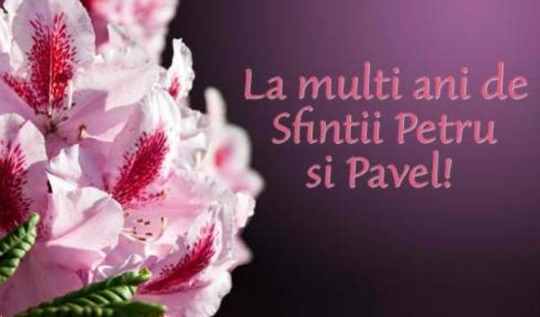 la multi ani Petru şi Pavel