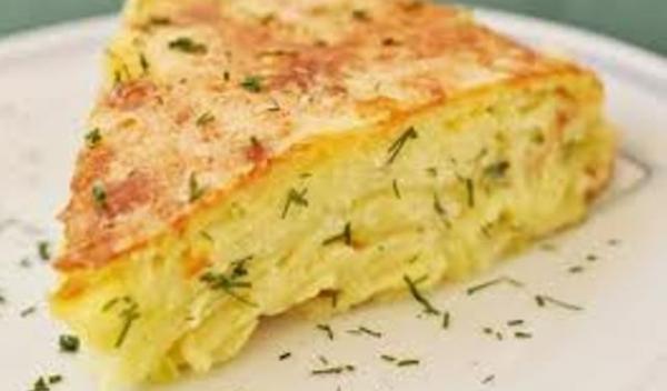 Budincă de dovlecei cu telemea