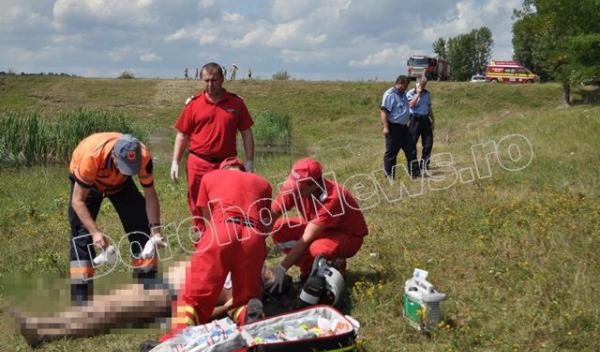 Barbat inecat in iazul polonic din Dorohoi_09