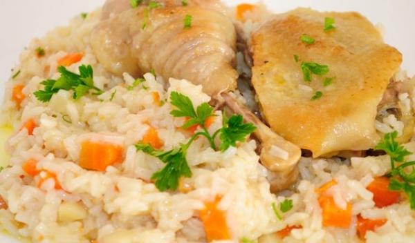 pilaf cu pui