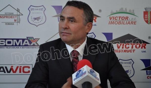 Victor Mihalachi, finantator FCM Dorohoi