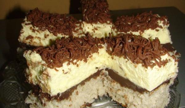 Prajitura cu nuca de cocos