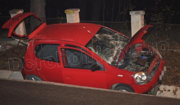 Accident la iesirea din Dorohoi_01
