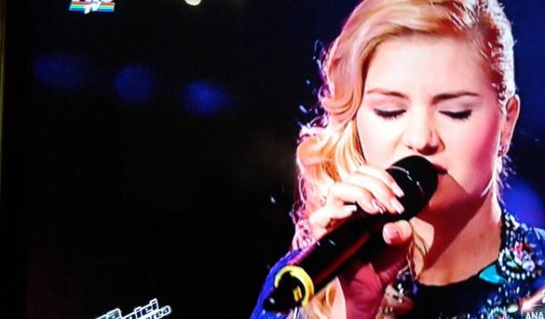 Dorohoianca Alina Dogaru, eliminată de la Vocea României