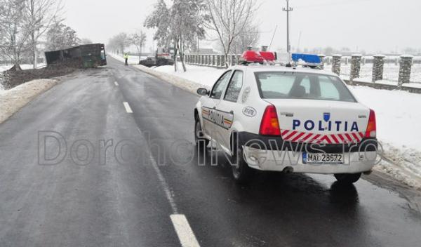 Accident camion rasturnat Dealu Mare - Dorohoi_01