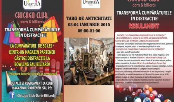 Evenimente in weekend la Uvertura Mall