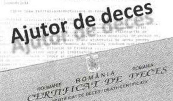 Bani în plus pentru ajutorul de deces. Legea a intrat în vigoare la începutul acestui an