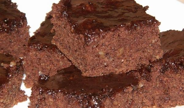 Prajitura cu nuca si cacao