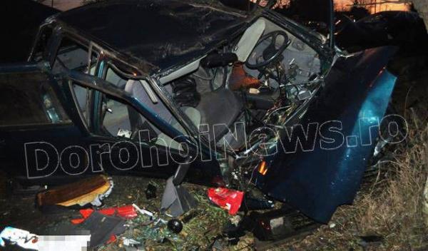 MARȚI 13 - Accident deosebit de grav produs pe strada Sf. Ioan Românul din Dorohoi - FOTO