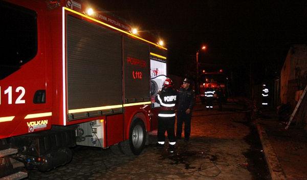 Incendiu apartament