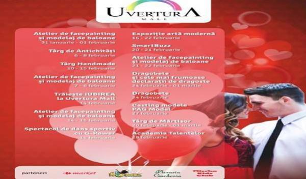 n acest week-end la Uvertura Mall
