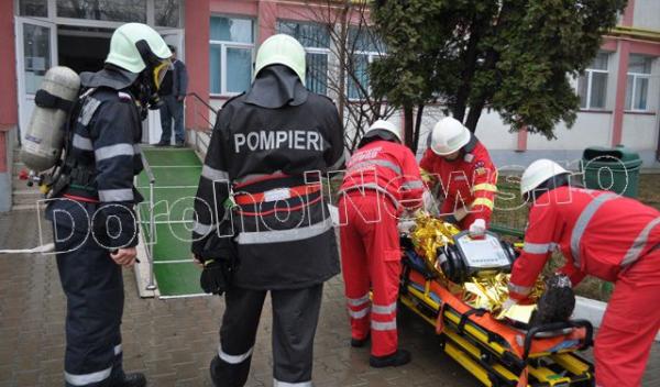 Simulare de incendiu la Spitalul Dorohoi_26
